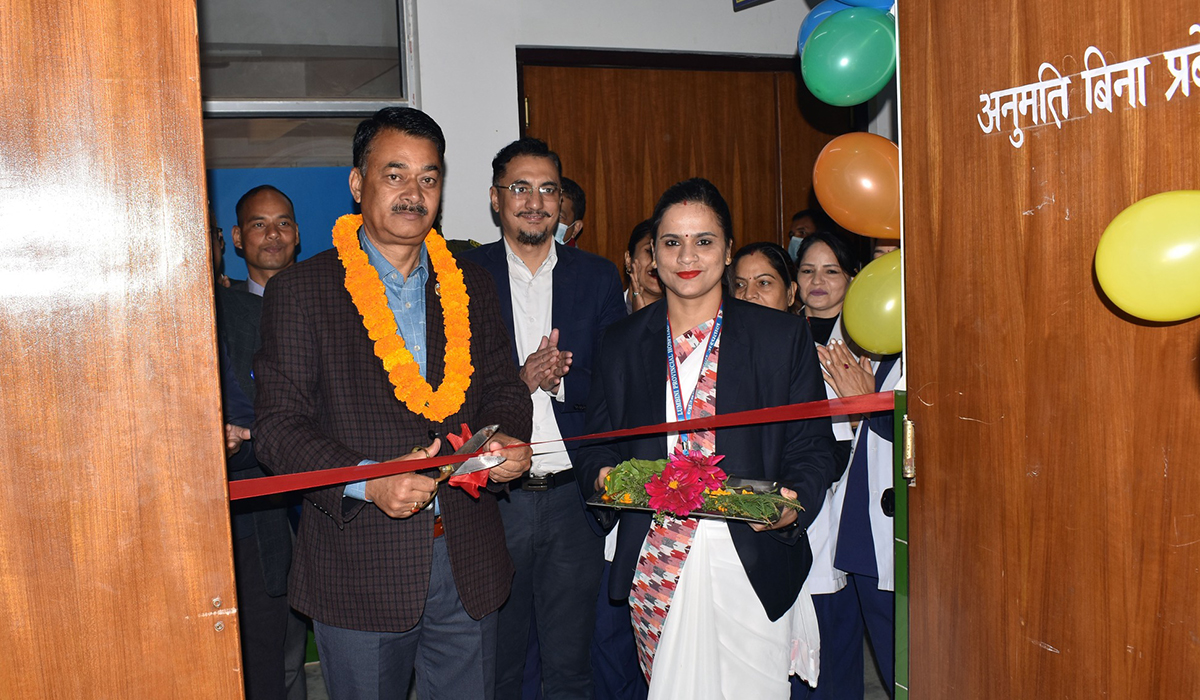 लुम्बिनी प्रादेशिक अस्पतालमा बर्थिङ सेन्टर र बाल सघन उपचार सुरु